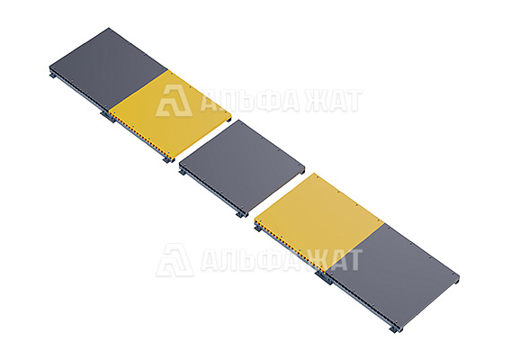 Комплект настила композитного без опорной части №1