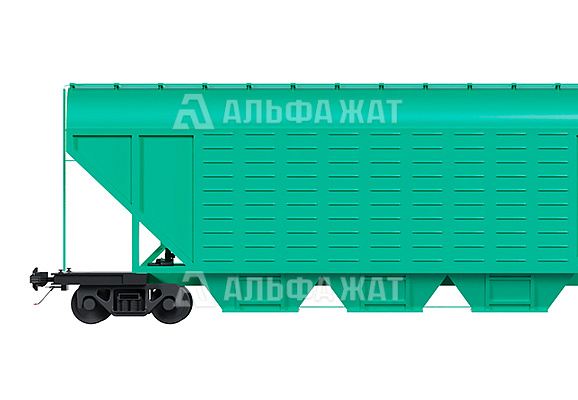 Вагон-хоппер для перевозки зерна 19-1259