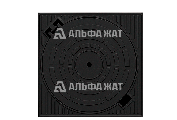 Люк квадратный из высокопрочного чугуна ВЧШГ Т (А 15 - С 250) 2,7,8-60