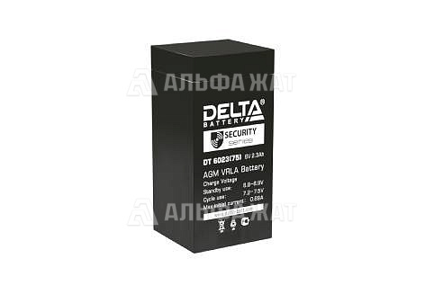 Свинцово-кислотный аккумулятор Delta DT 6023 (75)