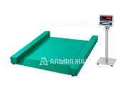 Платформенные накатные низкопрофильные весы ЕВ4-Max-НН (WI-5R; 1000х1000; 600/1500х0,2/0,5)