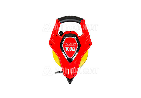 Рулетка измерительная RGK R-100 с поверкой