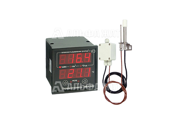 Термогигрометр стационарный ИВА-6Б2-К-Т20 с преобразователем ДВ2ТСМ-5Т-5П-АК (исп. 2)