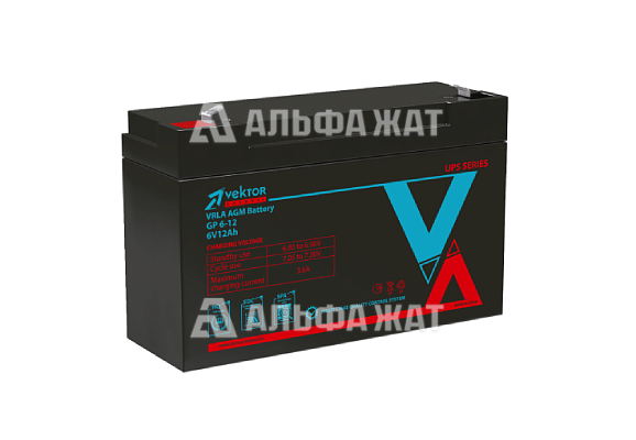 Аккумуляторная батарея GP 6-12