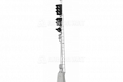 Светофор пятизначный светодиодный 17970-00-00 с пригласительным сигналом и трансформаторным ящиком