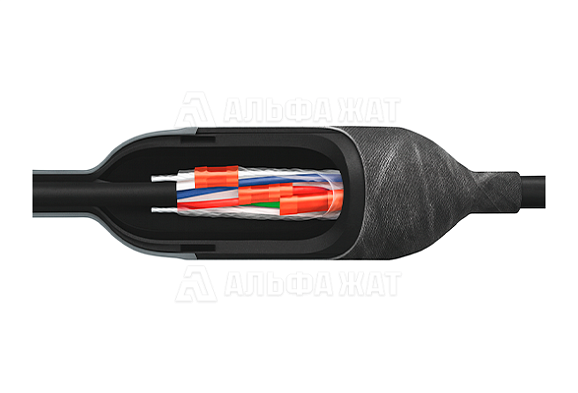 Муфта кабельная подземная холодноусаживаемая МСХз-А