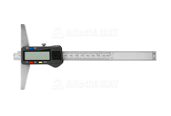 Штангенглубиномер цифровой ШГЦ-400 0,01