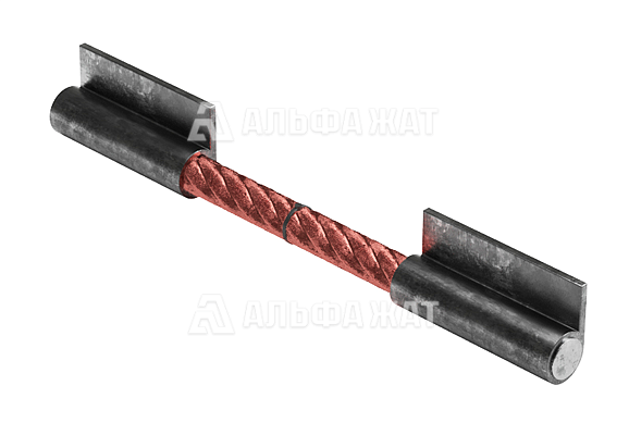 Соединитель электрический рельсовый стыковой фартучный РЭСФ-01-70 1526.00.000-01