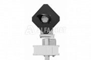 Single-section LED ground light signal 18064-00-00 with a square shield