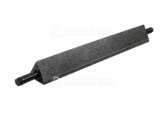 Линейка угловая трехгранная твердокаменная УТ-ТК-400