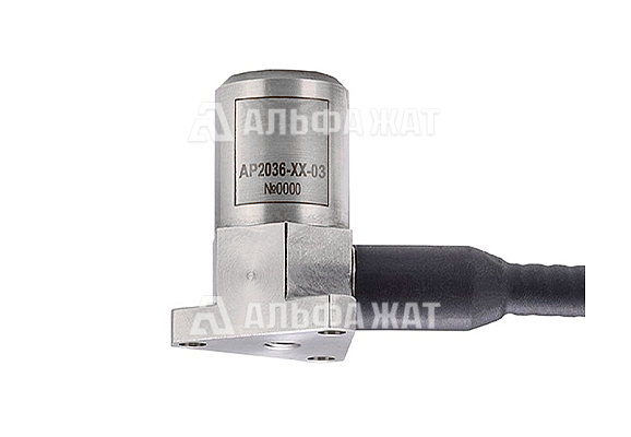 Вибропреобразователь ускорения промышленный с выходом по напряжению однокомпонентный AP2036-100-03