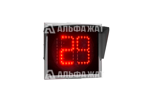 Табло обратного отсчета времени 300 мм (монолитный корпус)