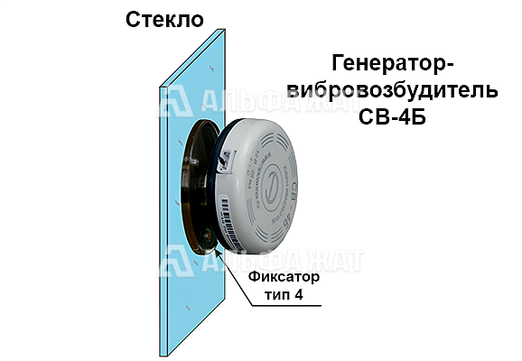 Фиксатор тип 4М (стекло)