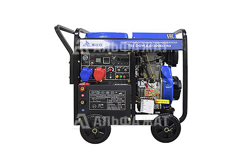 Сварочный генератор TSS DGW 6.0/200ED-R3