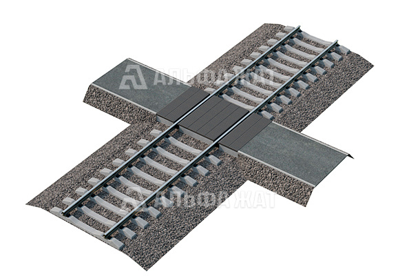 Резиножелезобетонный настил 2,27 м