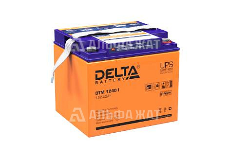 Свинцово-кислотный аккумулятор Delta DTM 1240 I