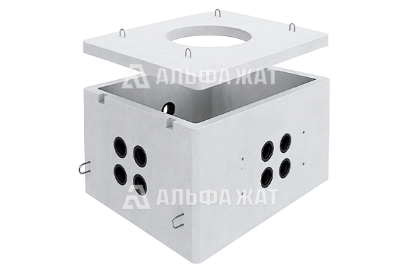 Колодец кабельной связи 1-10 (80) СУ (сейсмоустойчивость до 9 баллов по MSK-64)