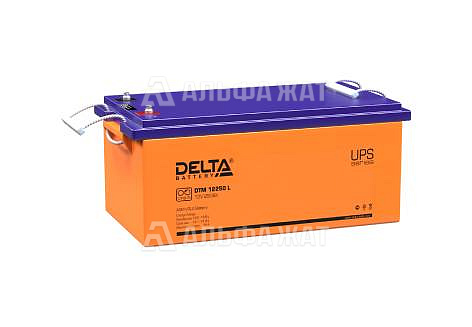 Свинцово-кислотный аккумулятор Delta DTM 12250 L