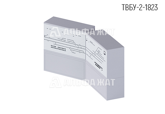 Табло выносное блочное унифицированное ТВБУ-2-1823