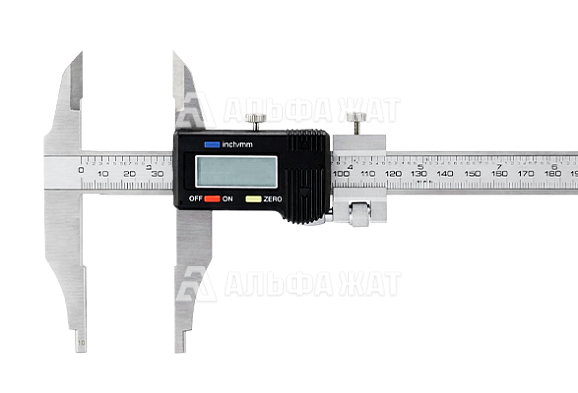 Штангенциркуль цифровой с губками 75 мм ШЦЦ-2-200 0,01