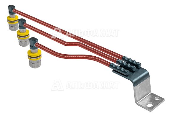 Перемычка дроссельная трехпроводная визуально контролируемая ДВК-95х3-4400 17360-33-00-03