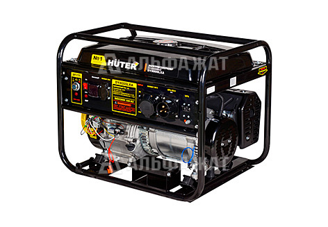 Бензиновый генератор HUTER DY8000LXA