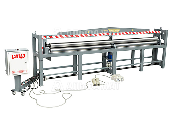 Станок для изготовления цилиндров из электрокартона СИЦЭ-3000