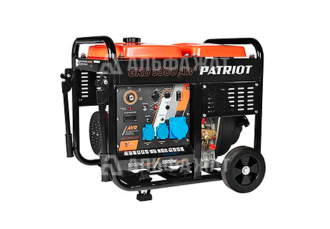 Дизельный генератор Patriot GRD 5500AW