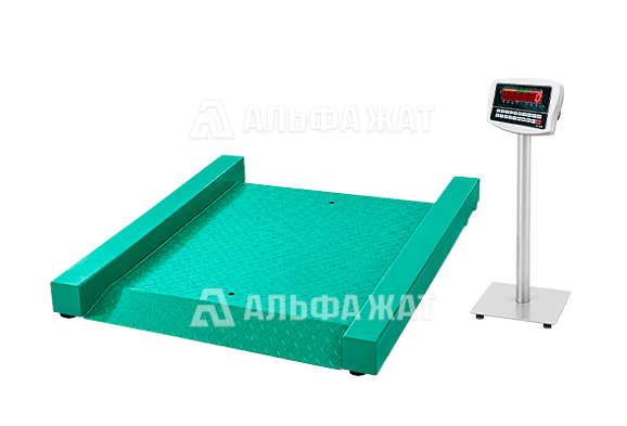 Платформенные накатные низкопрофильные весы ЕВ4-Max-НН (WI-19eA; 1200х1200; 300/600х0,1/0,2)