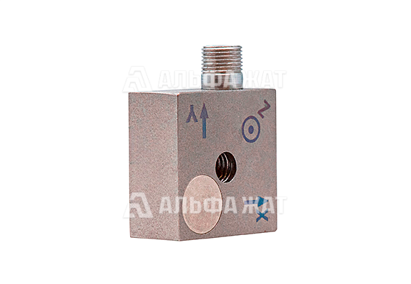 Вибропреобразователь ускорения с зарядовым выходом общего назначения трехкомпонентный AP1038Р