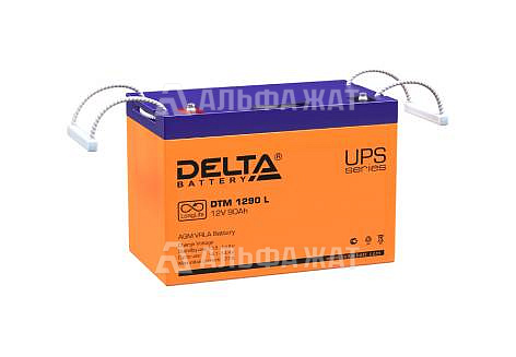 Свинцово-кислотный аккумулятор Delta DTM 1290 L