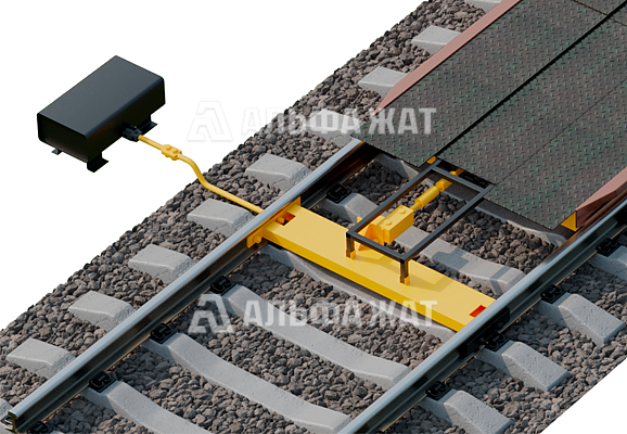 Односекционное балочное заграждающее устройство БЗУ-ДУ-СП1К