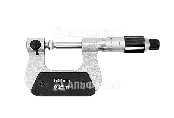 Микрометр резьбовой универсальный со вставками МВУ-25 0,01