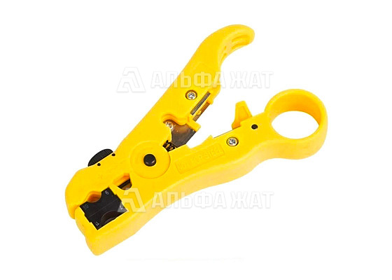 Инструмент для зачистки и обрезки кабелей RG-58, RG-59, RG-6, RG-11