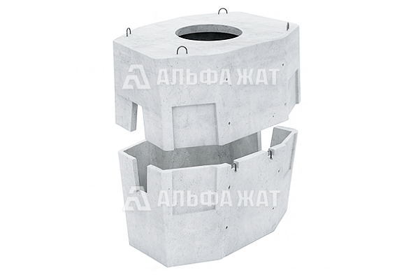 Колодец кабельной связи разветвительный 3-10 ГЕК (В20) для тротуаров