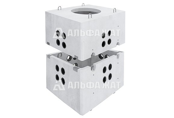 Колодец кабельной связи 2,5-10 (80) СУ (сейсмоустойчивость до 9 баллов по MSK-64)