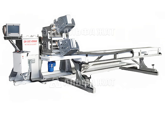 Комплекс для намотки клеевых бумажных цилиндров СН-20-4000Л