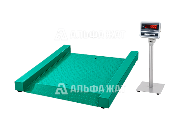 Платформенные накатные низкопрофильные весы ЕВ4-Max-НН (WI-5R; 1200х1500; 300/600х0,1/0,2)