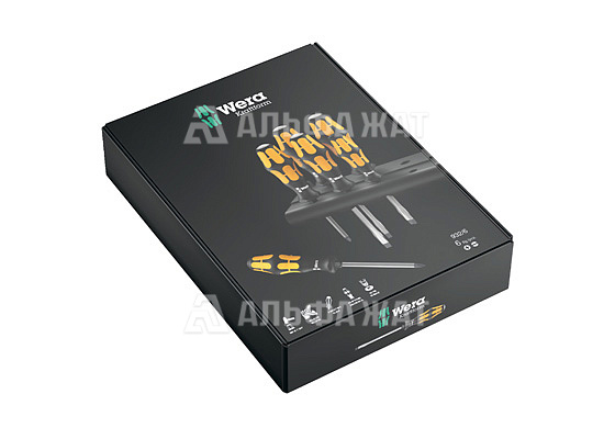 Набор отверток силовых с подставкой Kraftform Plus, 6 предметов