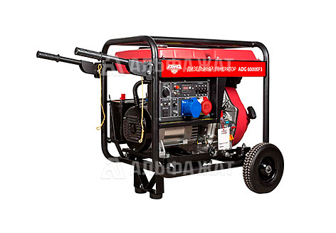 Дизельный генератор AMO ADG 6000EF3