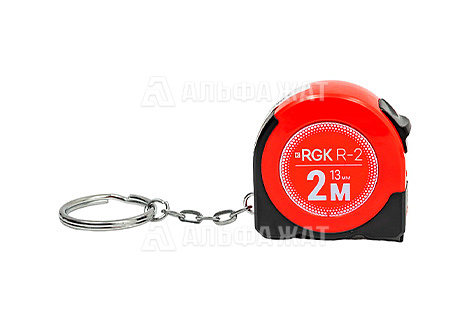 Рулетка измерительная RGK R-2 с поверкой