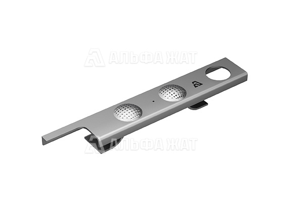 Соединитель рельсовый шаберно-пружинный стальной ПТ.50.506.000.00