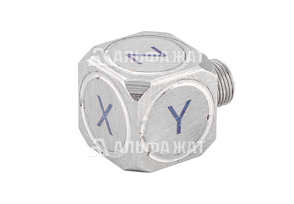 Вибропреобразователь ускорения общего назначения с выходом по напряжению трехкомпонентный AP2045-1