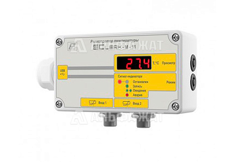 Измеритель-регистратор температуры EClerk-M-2Pt-HP