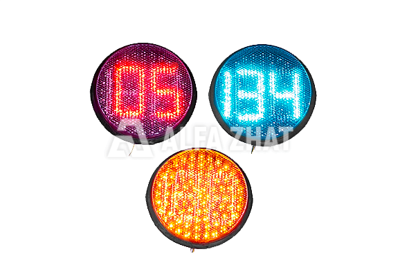 Light block 200 mm with red and green countdown