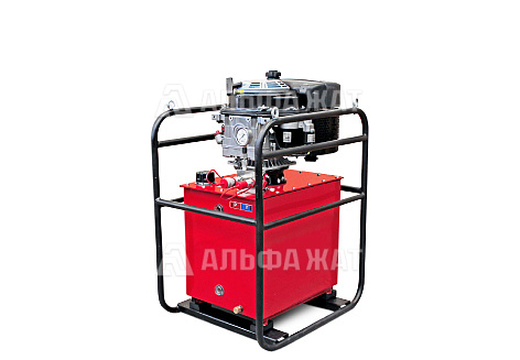 Насосная гидравлическая станция с бензоприводом НБР-1,6П63-1