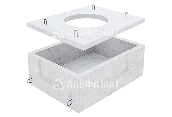 Колодец кабельной связи разветвительный 0,5-10 (80) ГЕК (В20)