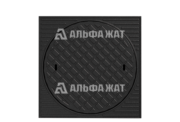 Люк тяжелый квадратный СЧ Т (С 150) К 1,8-60