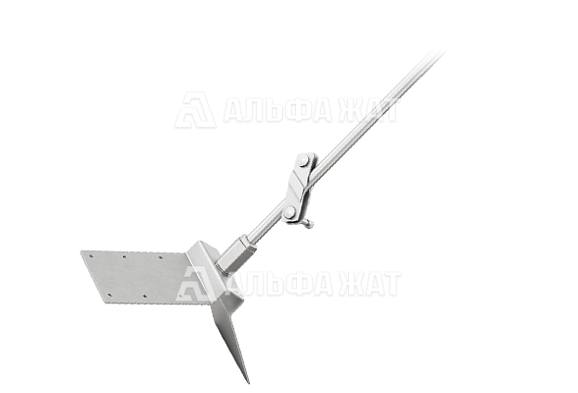 Молниеприемник коньковый с угловым зажимом 2000 мм