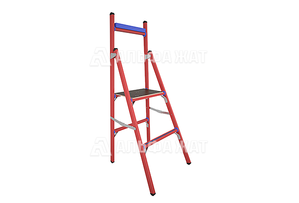Стремянка стеклопластиковая с вертикальной опорой исполнение «Стандарт» СВД-0,7